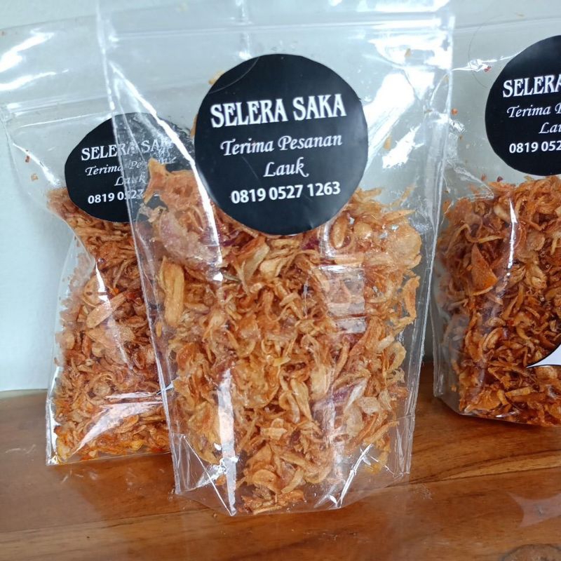 

Bawang goreng gurih dan renyah 100gr