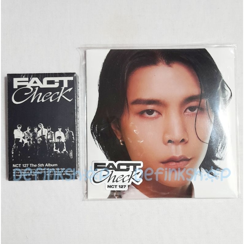[READY STOCK] 5th Album NCT 127 - Fact Check Storage Chandelier Exhibit QR Smini ver Sealed Photoboo