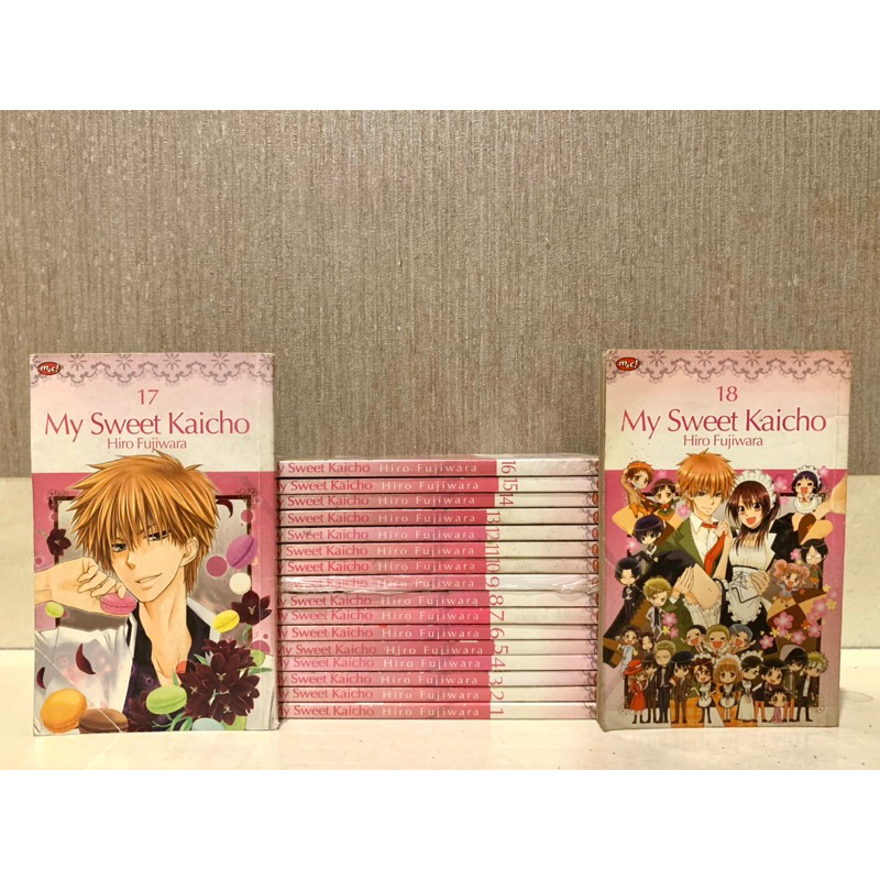 SET B - Komik Manga Set My Sweet Kaicho wa Maid Sama 1-18