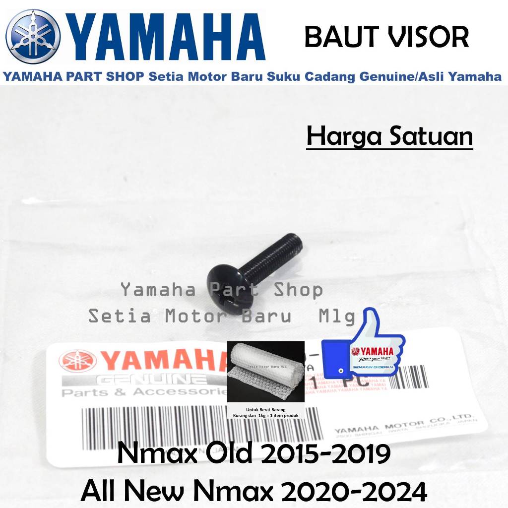 Baut Visor N Max 2020 Nmax Old Vva 2DP B6H Asli Yamaha Setia Motor Baru