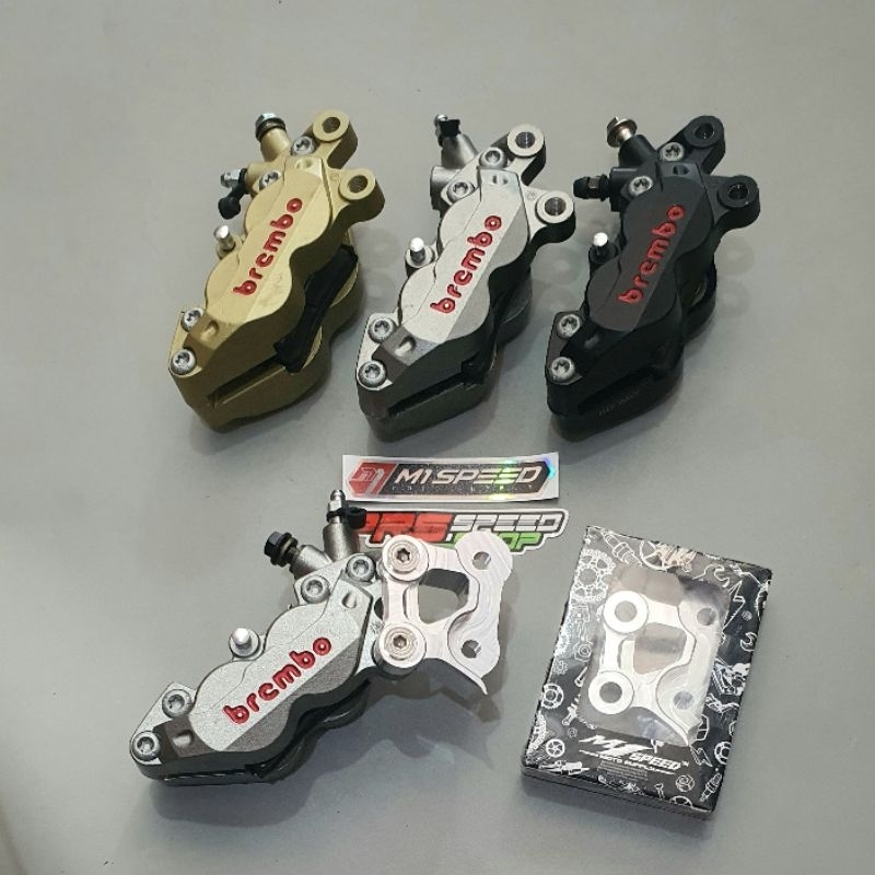 kaliper braket rx king lama new 4p big axial 300mm rxking 4piston braket 300 brembo