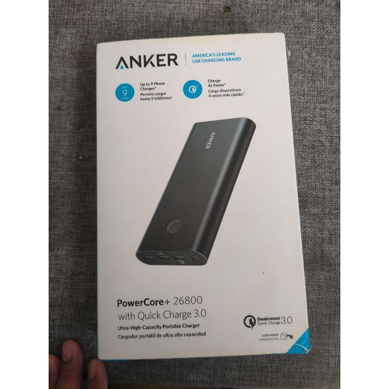 Powerbank Anker Powercore+ 26800mAh QC 2.0 Original Anker