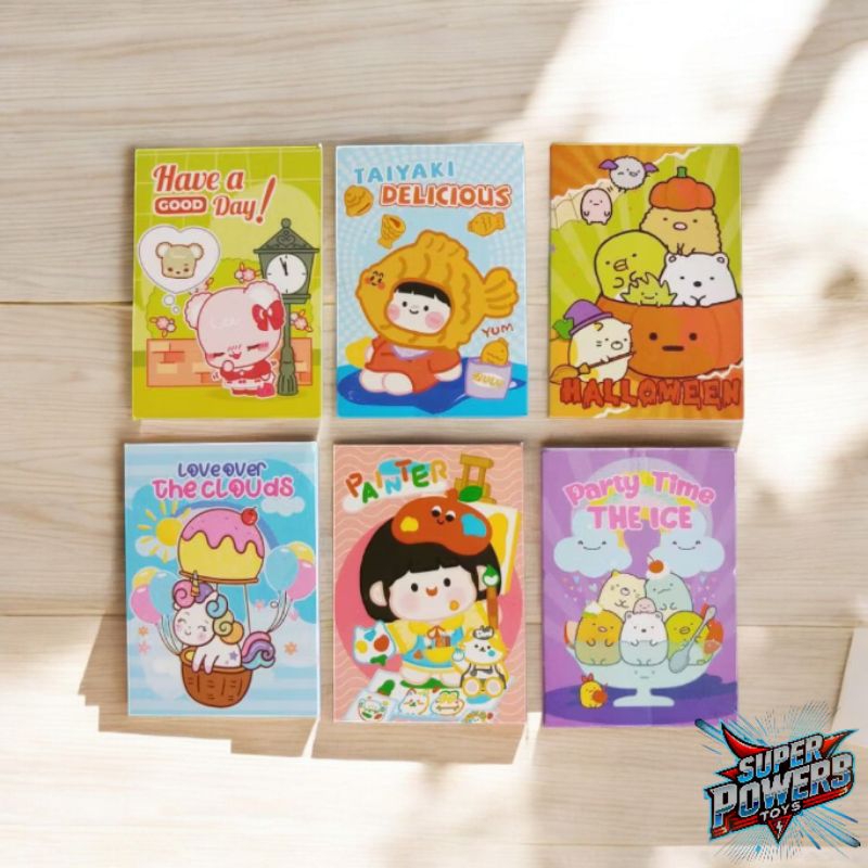 

Buku Notes Momo Korea / Buku Memo Lucu Karakter Anak / Memo Anak Karakter Lucu / Buku Notes Murah