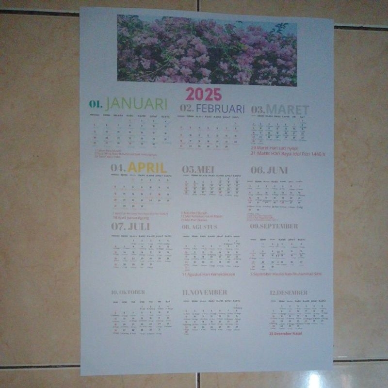 

Kalender 2025
