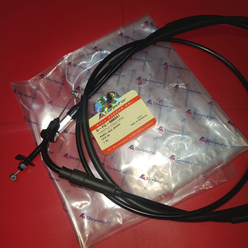 Kabel Gas Open / Kabel Gas Buka Vespa Matic LX S 3v Danmotor