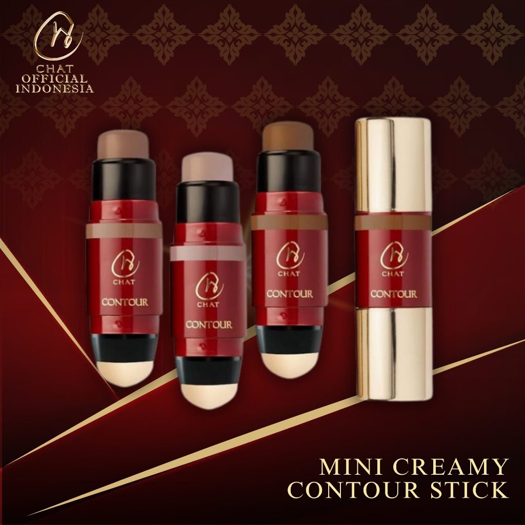 CHAT Cosmetic Mini Creamy Contour Stick | Contour Makeup | Face Contour Stick