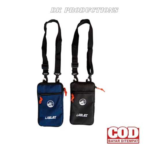 Sako wallet / Tas hp kartu gantungan leher / Tas mini slempang / Tas pria