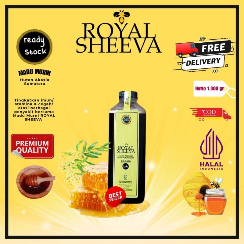

Madu Murni Royal Sheeva 1300gr Madu Premium Madu Hutan Akasia Sumatera Halal MUI Lulus Uji Laboratorium