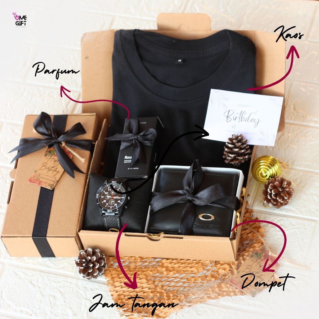 Hampers Cowok Gift Box Cowok Kado Buat Pacar Hadiah Wisuda Happy Graduation