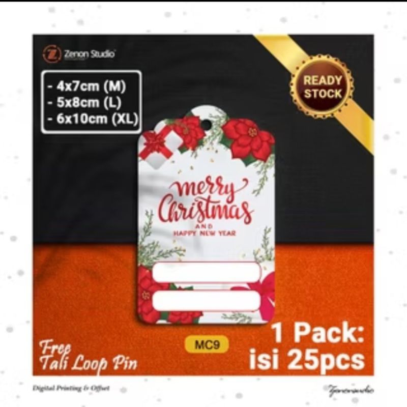 

HANG TAG NATAL SATUAN