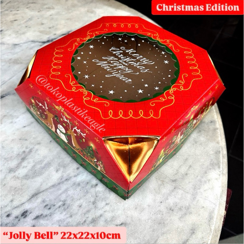 

[CHRISTMAS EDITION] Dus natal “Jolly Bell” 22x22x10cm