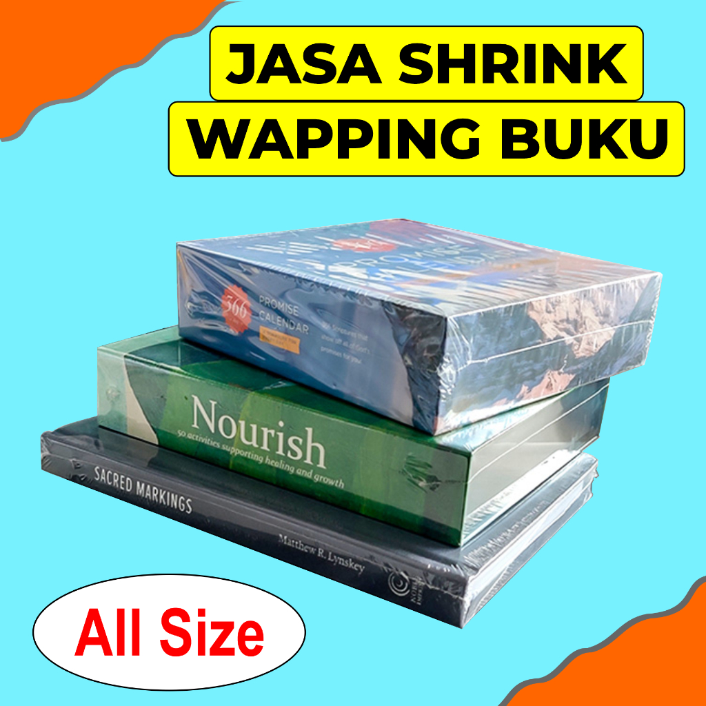 

Jasa Shrink/Wrapping/Seal/Segel Buku