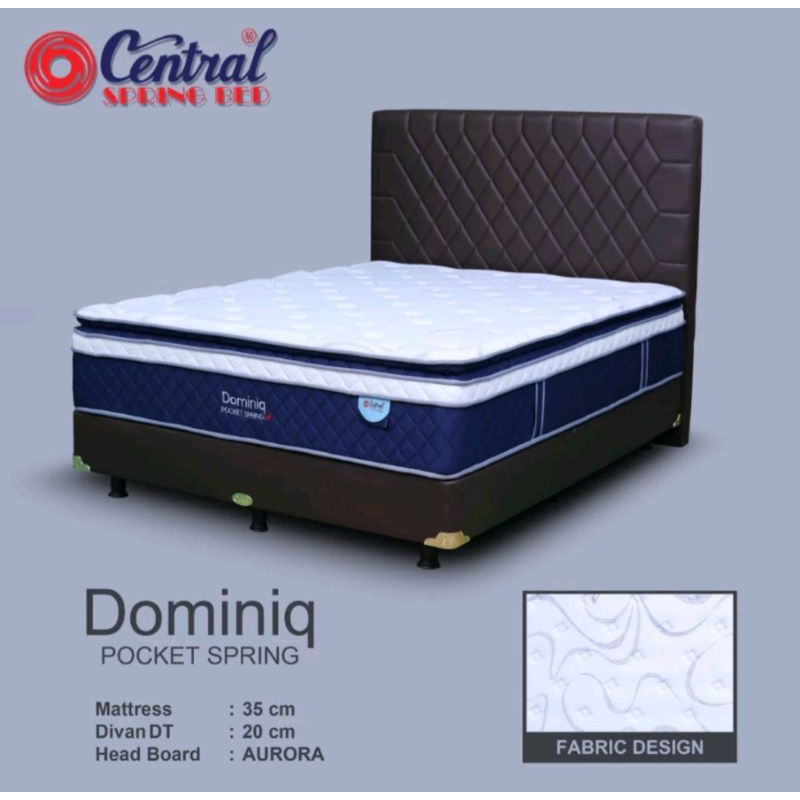 CENTRAL DOMINIQ POCKET SPRING FULLSET