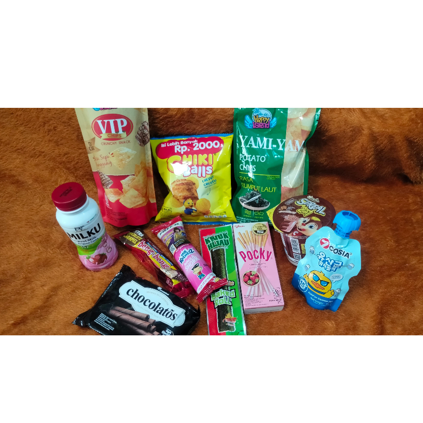 

SNACK BOX BERVARIAN ITEM PRODUK JAJANAN ANAK