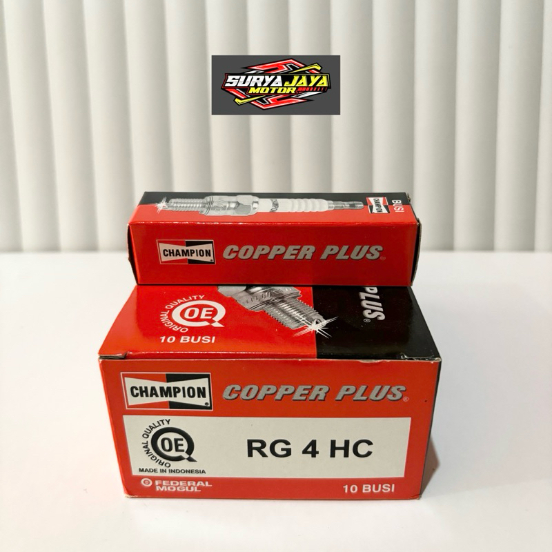BUSI CHAMPION RG 4 HC  Beat Vario Piagio Vespa Original 100%