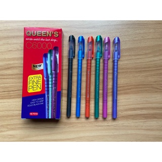 

Pulpen / Pena Faster Queen C6000 Warna Hitam