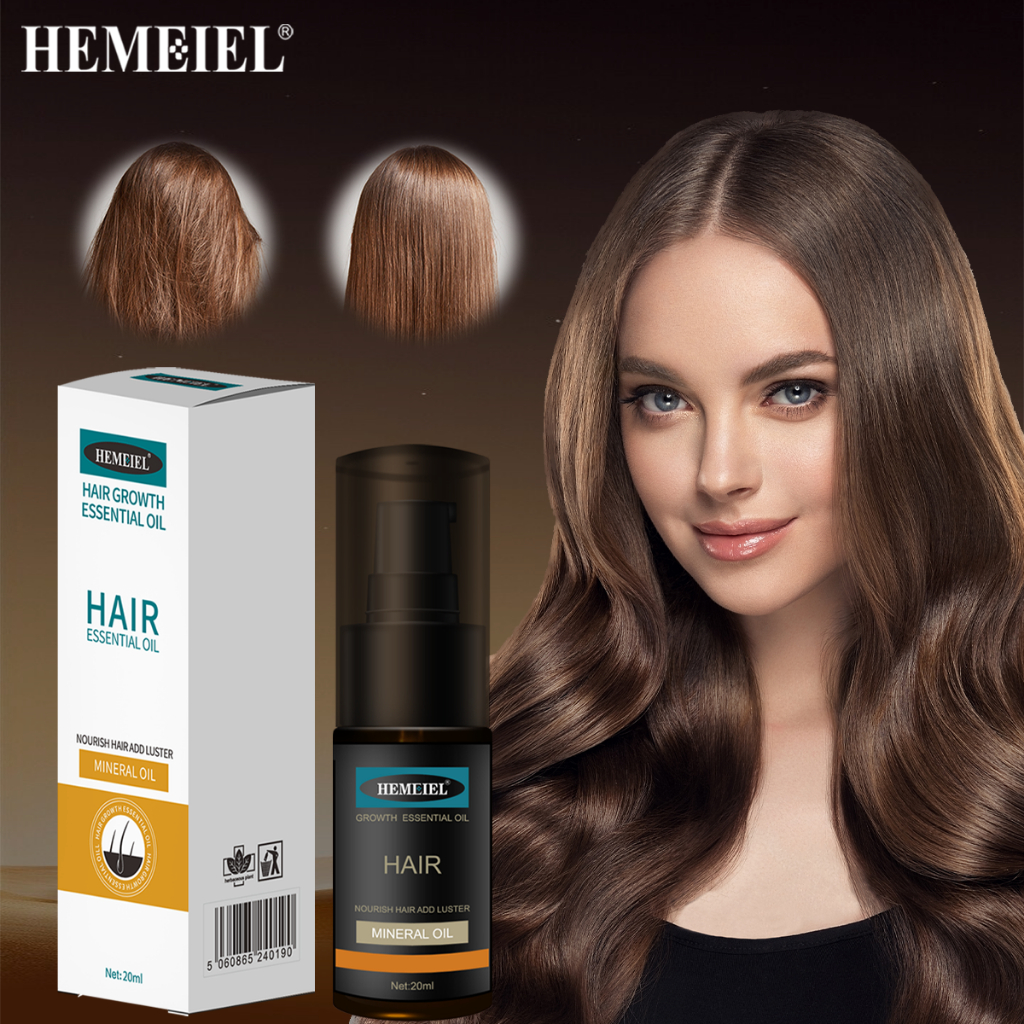 BPOM HEMEIEL Hair Treatment Oil Serum Penumbuh Rambut Rontok Hair Growth Serum Vitamin Rambut Ampuh