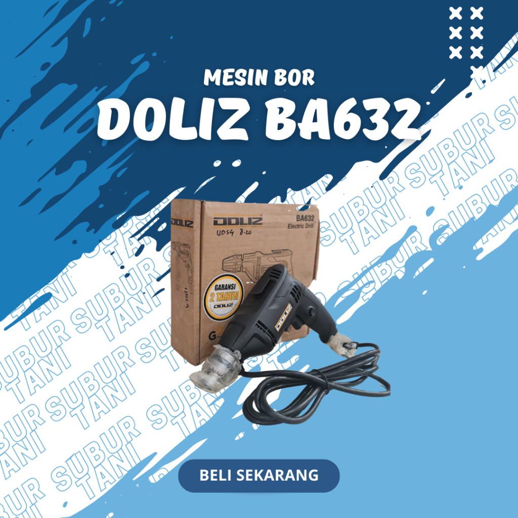 MESIN BOR DOLIZ BA632/MESIN BOR LISTRIK DOLIZ BA632/BOR LISTRIK DOLIZ BA632/ELECTRIC DRILL SUBURTANI