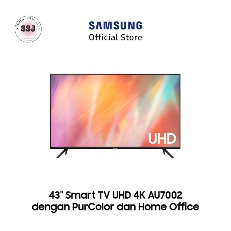 samsung Smart TV 43 inch UHD  UA43-AU7002