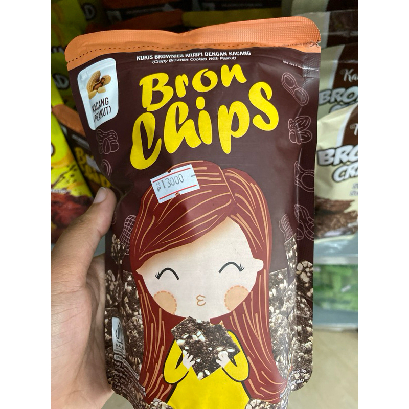 

brownchips coklat almond