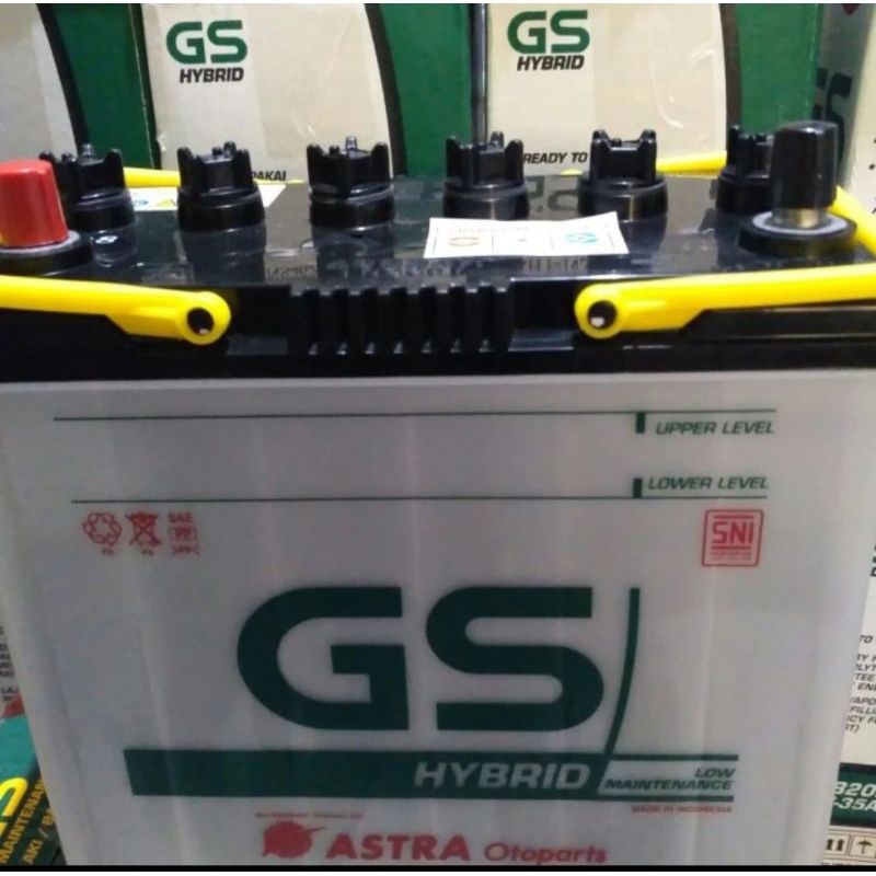 Aki GS HYBRID NS60 Series NS60L NS60LS 12V 45 Ah Aki Basah 46B24R 46B24L 46B24LS