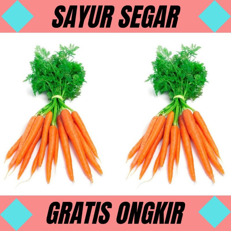 

Wortel Super Segar 500 gram