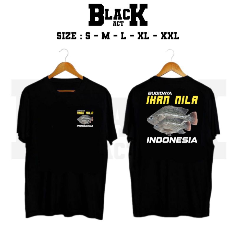 KAOS BUDIDAYA IKAN NILA INDONESIA