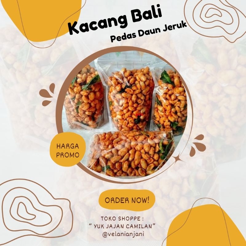 

KACANG BALI RASA DAUN JERUK PEDAS