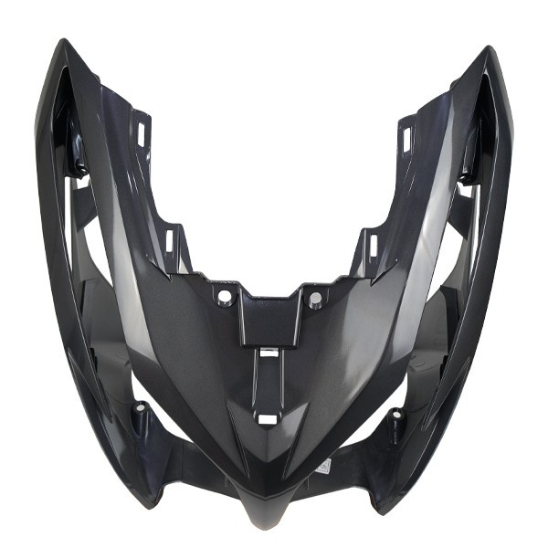 Cover Front Panel Depan Vario 125 KZR Hitam Abu Ori AHM 64301KZR600AFB