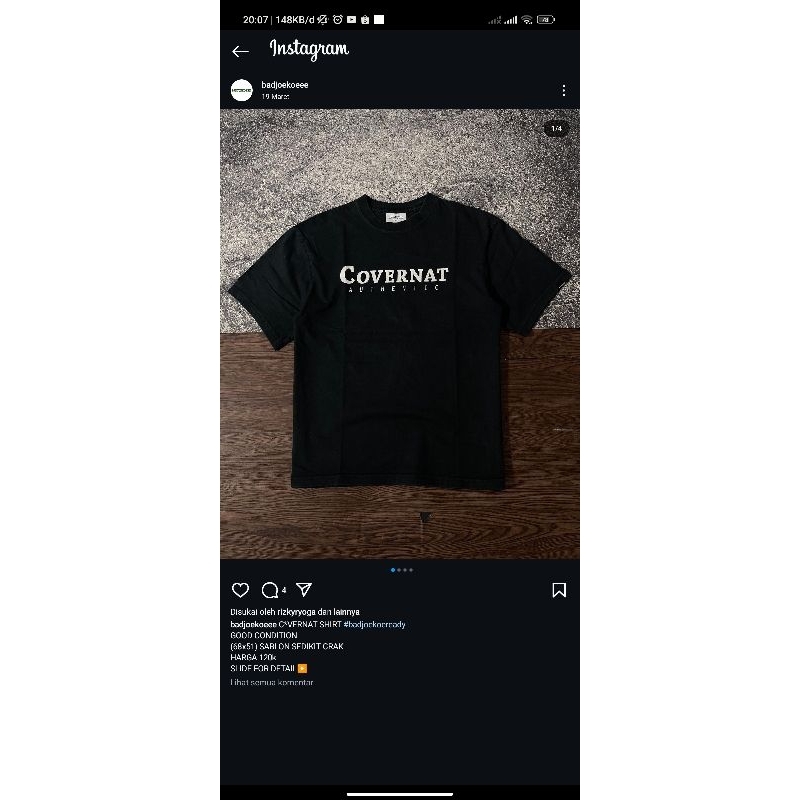 covernat shirt