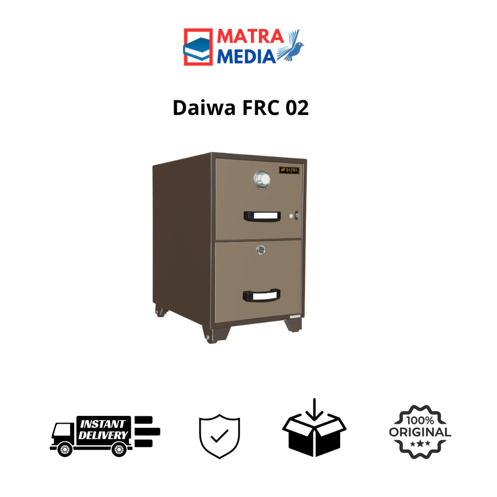 Brankas Daiwa Filling Cabinet 2 laci FRC 2