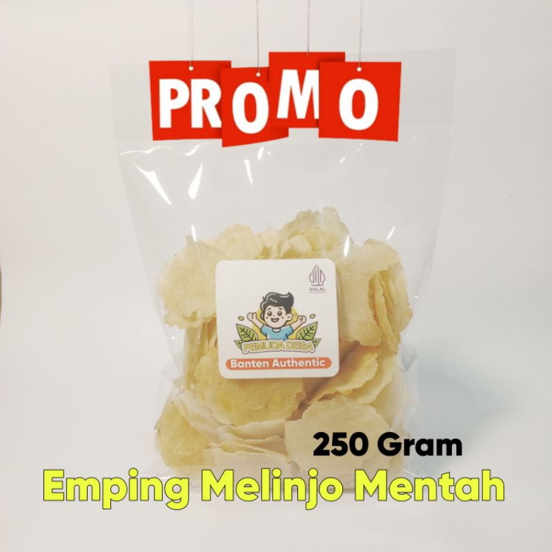

Emping Melinjo Mentah 250 Gram Kualitas Super Asli Banten