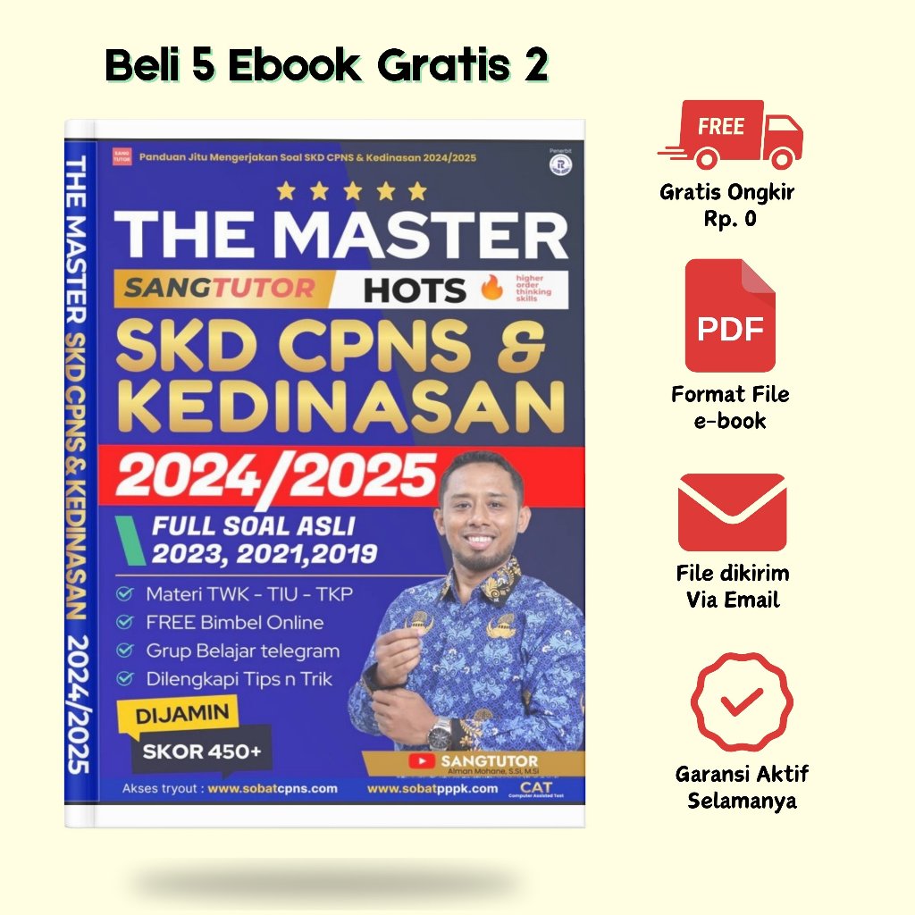 

[A-0007] The Master Sang Tutor SKD CPNS Dan Kedinasan 2024 2025