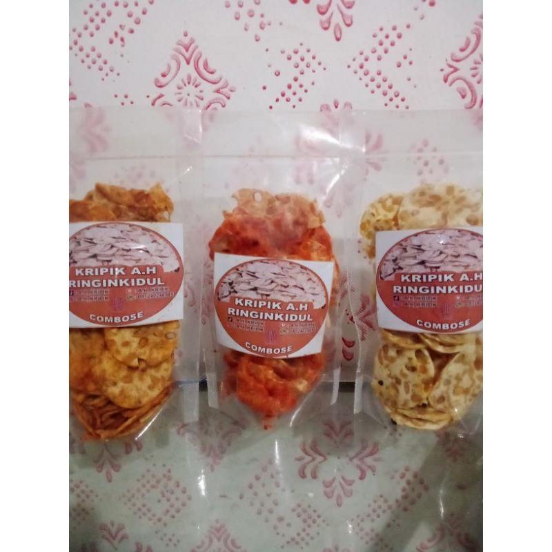 

TEMPE KRIPIK SAGU varian rasa 125g