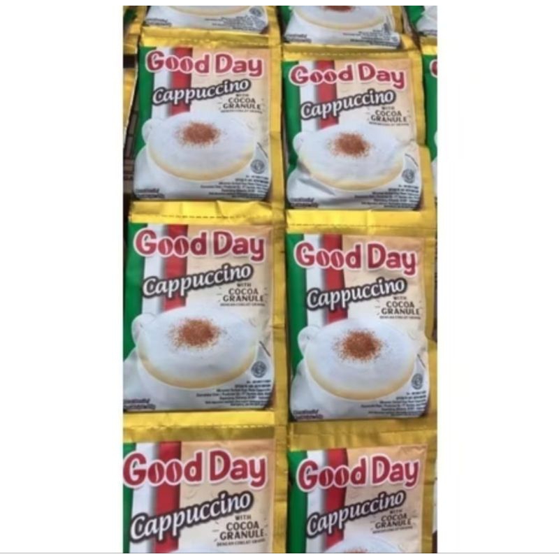 

Good Day cappucino ( 10 sachet × 25gr )