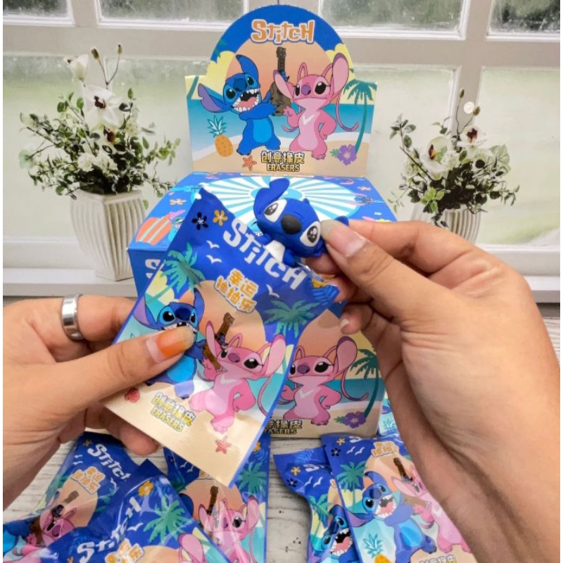 

Penghapus Mistery Bag Stitch 1 Box Isi 32 Pcs Penghapus Mistery Alat Tulis Sekolah Kantor Lucu Termurah