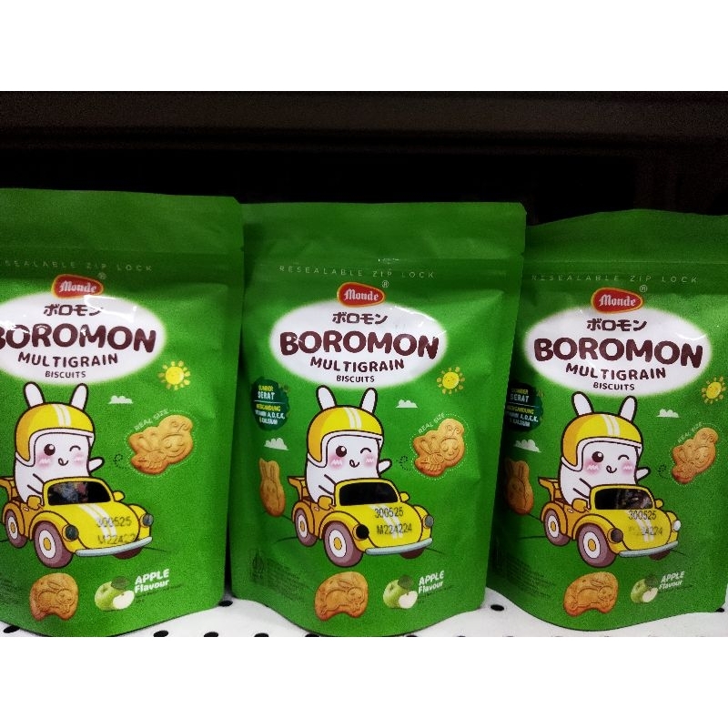 

monde boromon biscuit rasa apel 50gr pouch