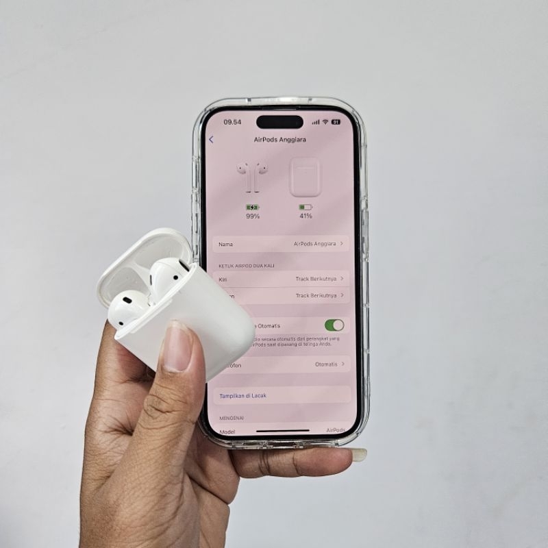 airpods gen 2 original ibox second bagus