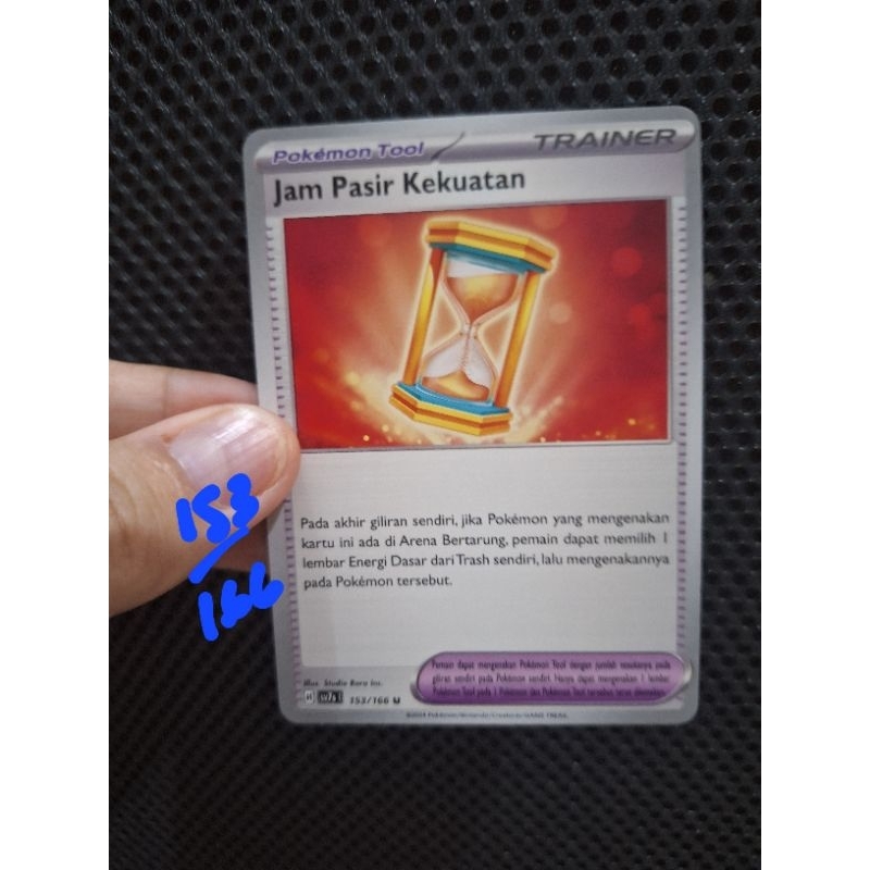 Kartu Pokemon Trainer Jam Pasir