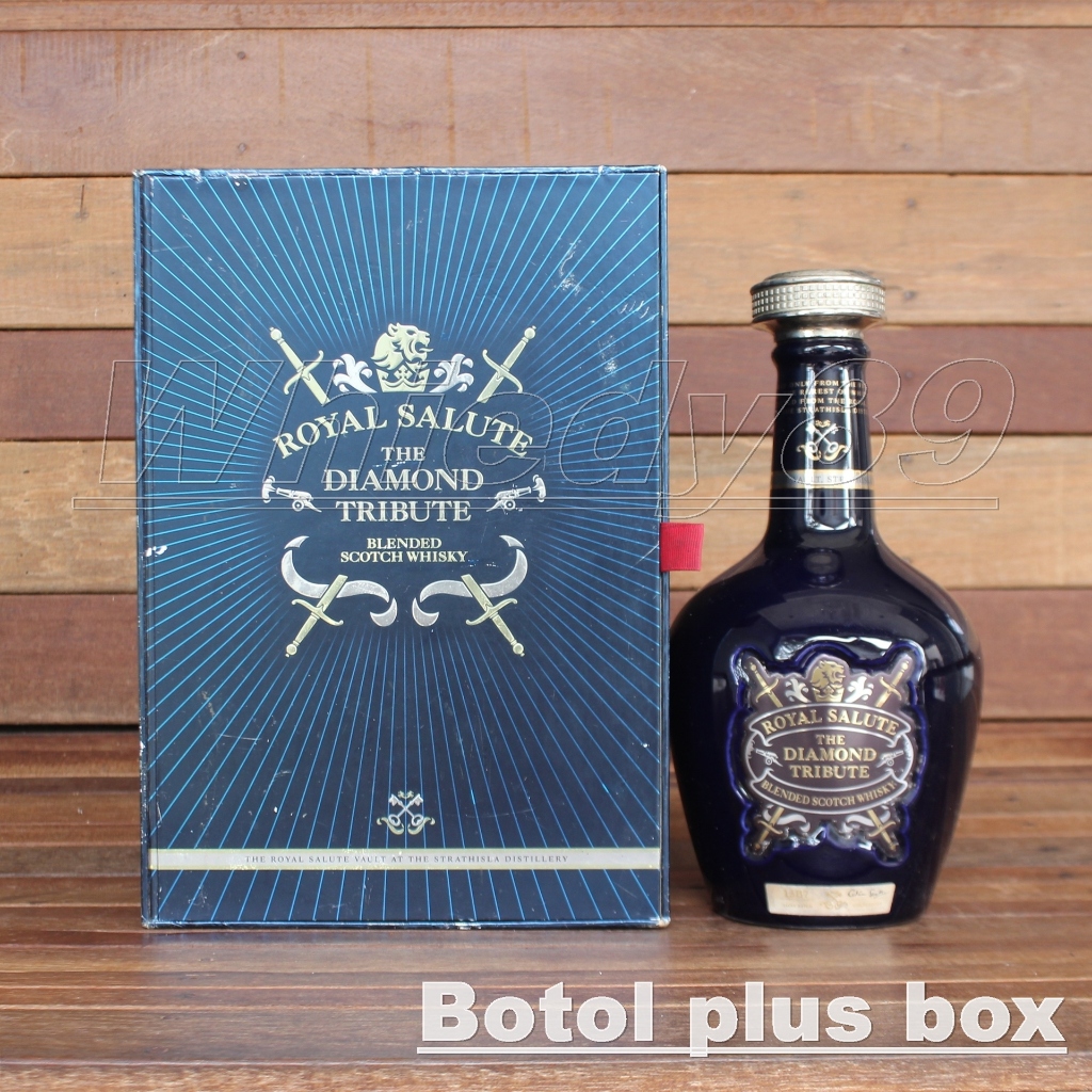 Botol bekas royal salute buat koleksi