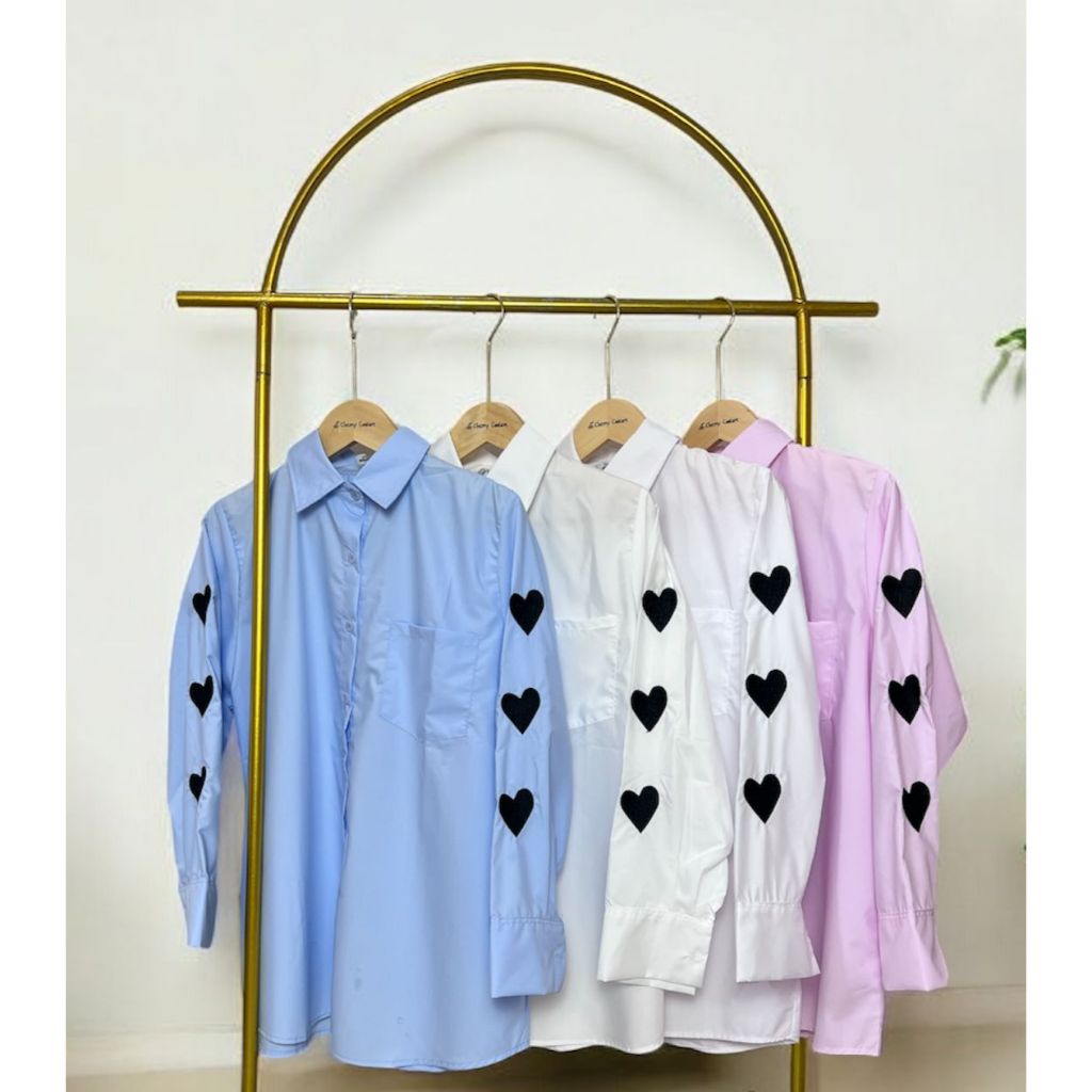 LOVELY BLOUSE / IMPORT BLOUSE / KEMEJA IMPORT / KOREAN BLOUSE