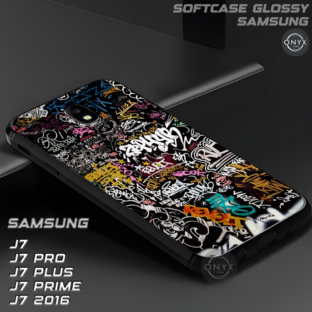 [AA02] Softcase Glossy SAMSUNG J7 J7 PRO/PRIME/PLUS/2016 | Samsung seri J7 | Case samsung Keren lucu