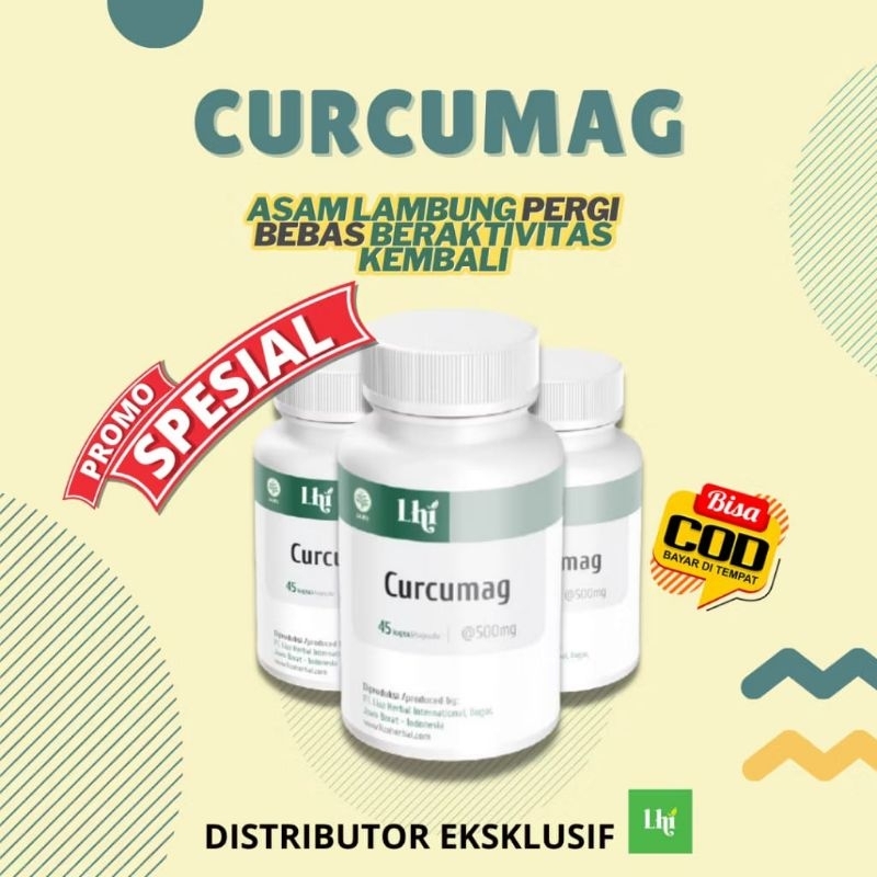 COD CURCUMAG - Curcumag Obat Kesehatan Lambung Atasi Gejala Magh Herbal Original