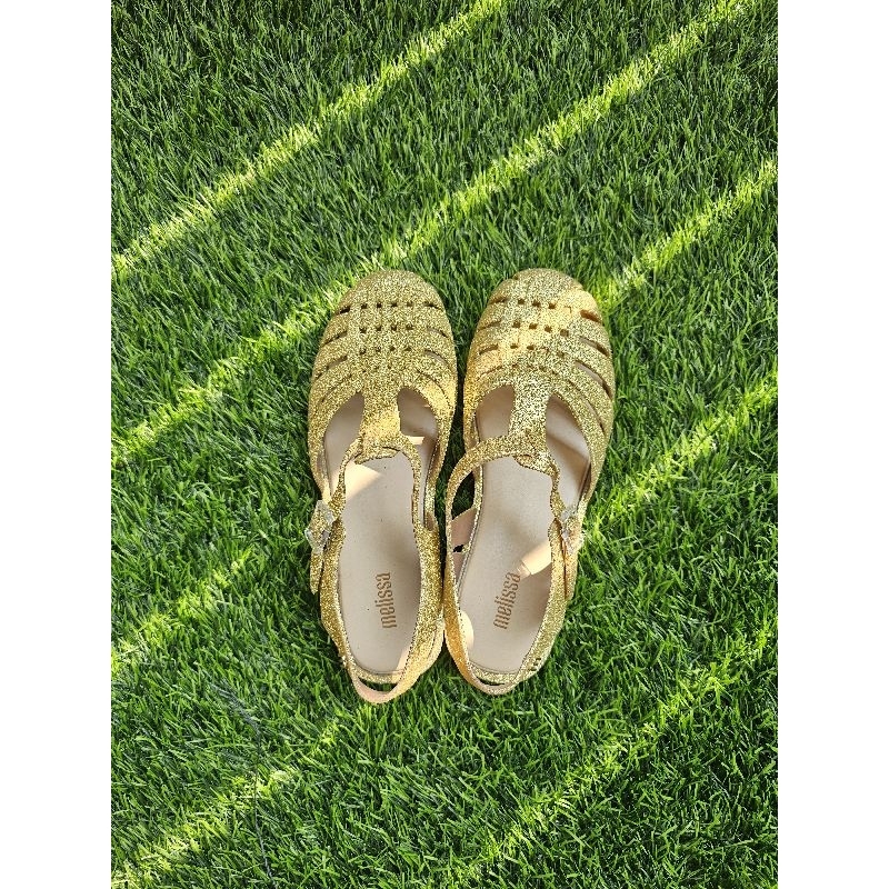 Melissa Possession Glitter Gold size 37 (preloved)