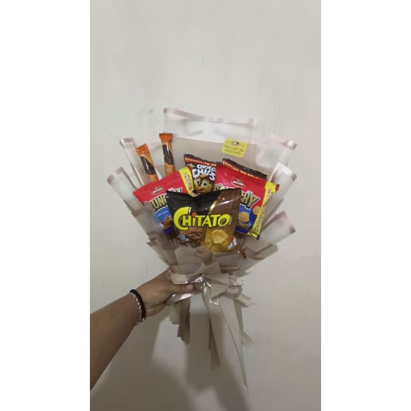 

bouquet snack kombi bunga