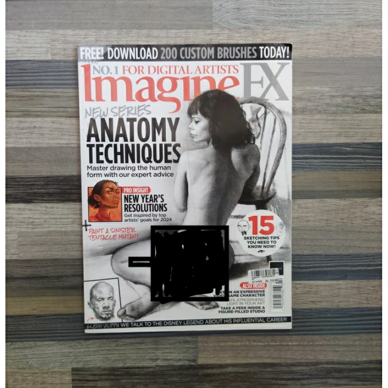 MAJALAH IMAGINE FX : ANATOMY TECHNIQUES