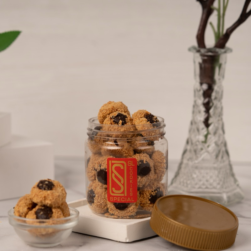 

Cookies Kue Kering Coklat Keju Spesial Toples Mini