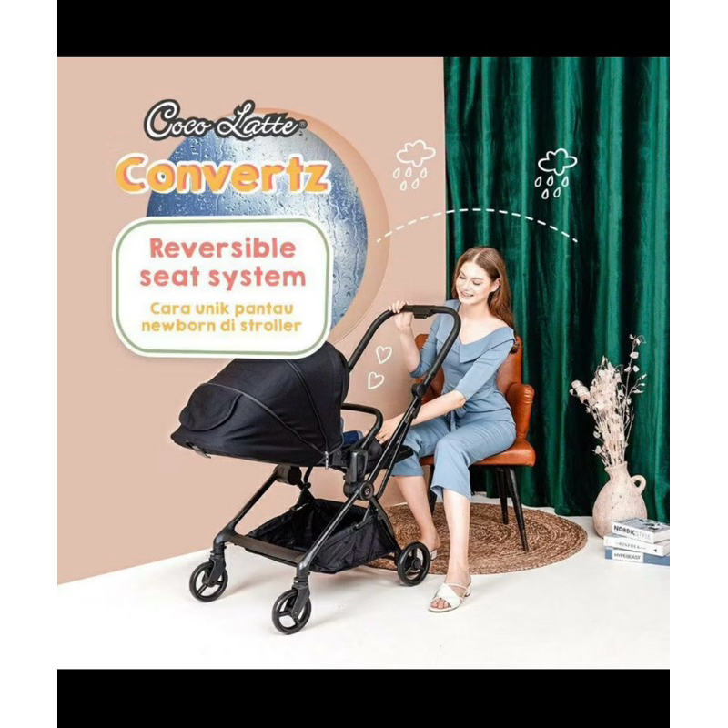 cocolatte stroler convertz PRELOVED