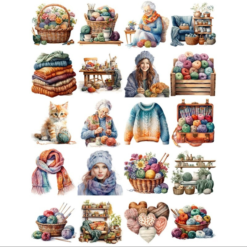 

Sticker JUNK JOURNAL character wanita couple cantik modern fantasy journaling 2