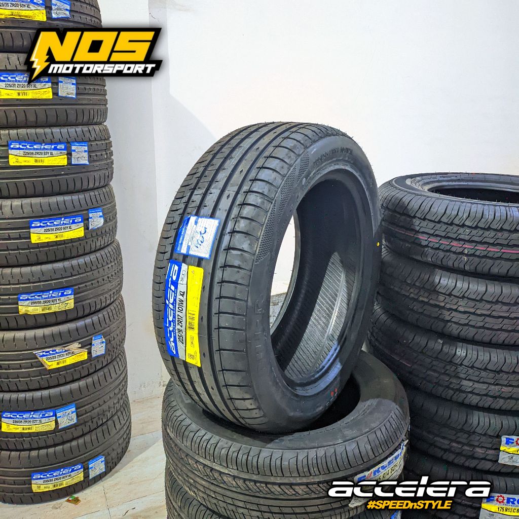 BAN MOBIL 225 55 R17 ACCELERA PHI-R BAN TUBLES RING 17 225/55 | NIK BARU